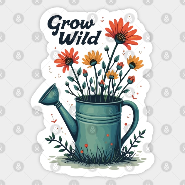 Grow Wild Sticker by Urbanprint